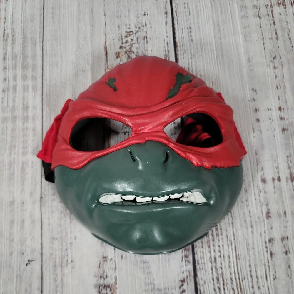 2014 Paramount Pictures Teenage Mutant Ninja Turtles Raphael Halloween Kids Mask